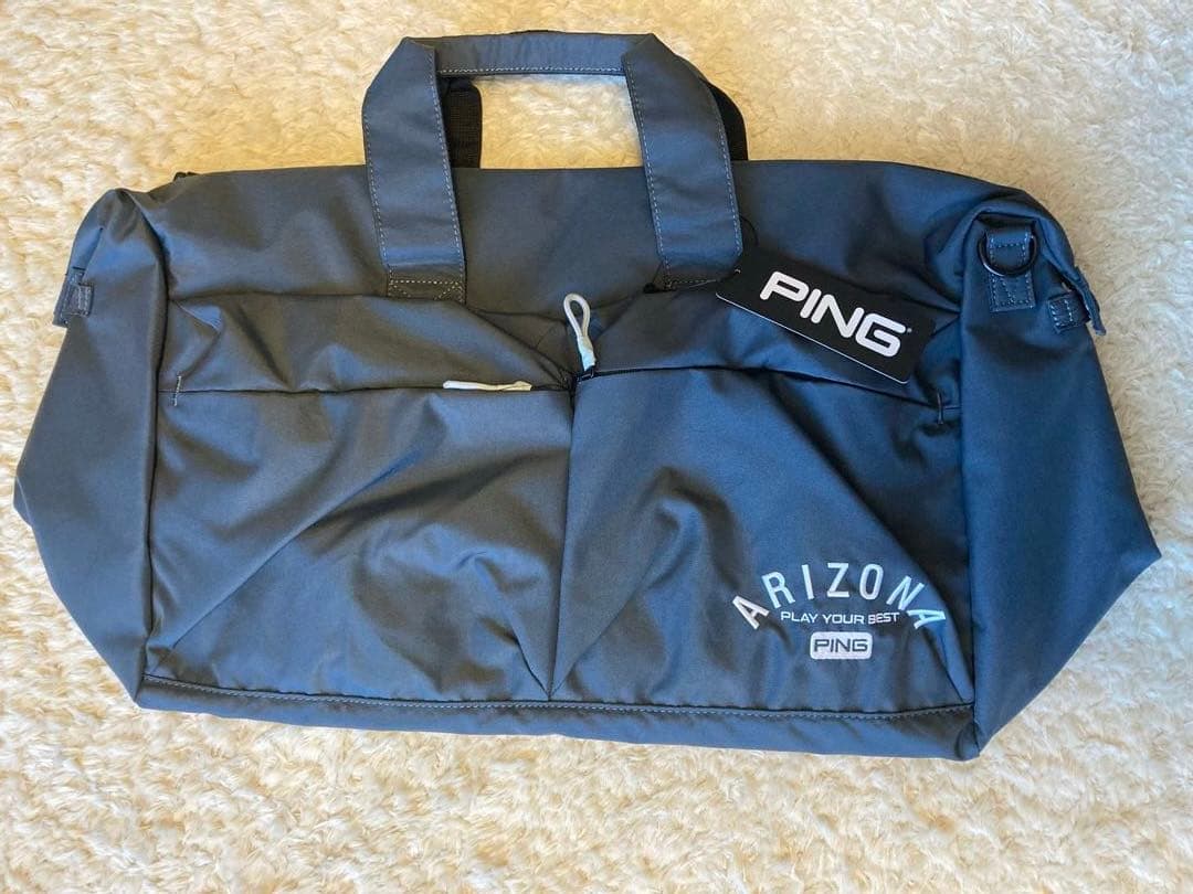 【未使用】アリゾナカジュアルボストン　ダークグレー