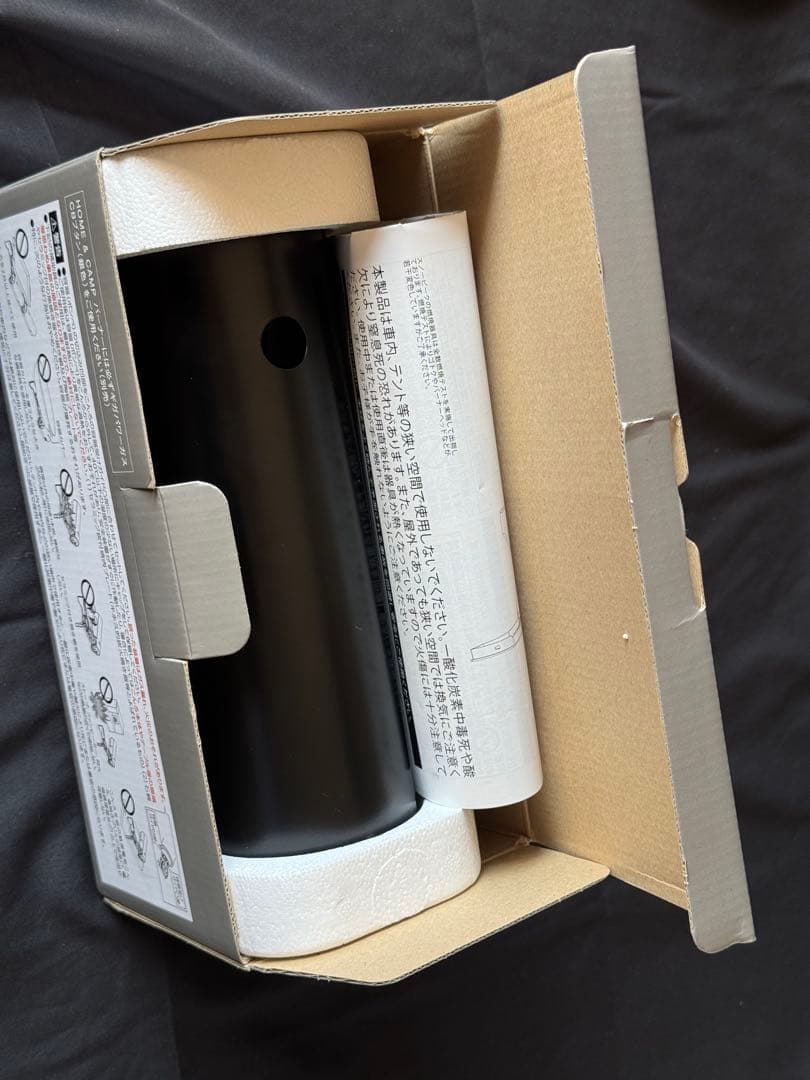  Peak バーナー GS-600 黒　収納袋・バーナーシート付き