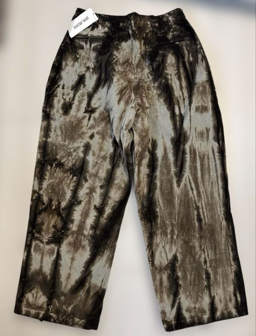 ヴァイナルアーカイブ コーデュロイパンツ vainl archive