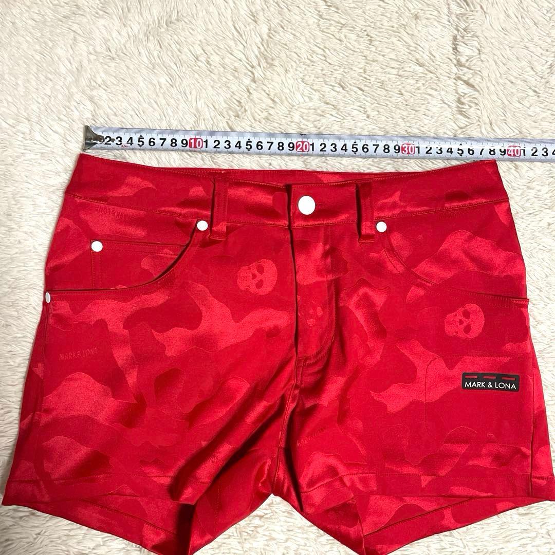【人気モデル美品】MARK & LONA ショートパンツ　サイズ40　カモフラ