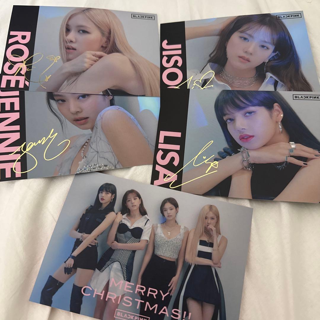 BLACKPINK メンバー全員直筆サイン