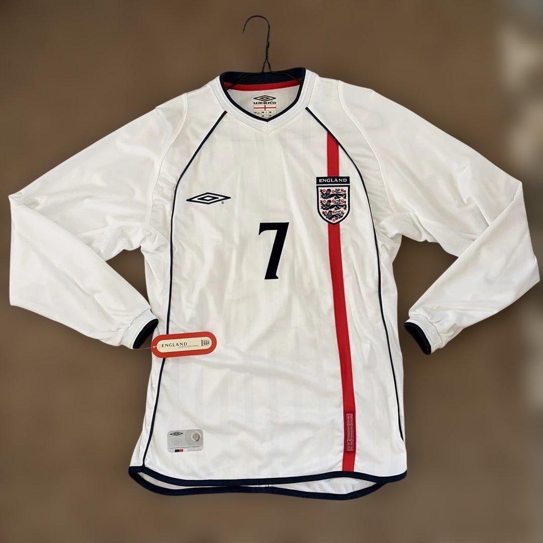 UMBRO イングランド ホームジャージ Sサイズ ベッカム 7