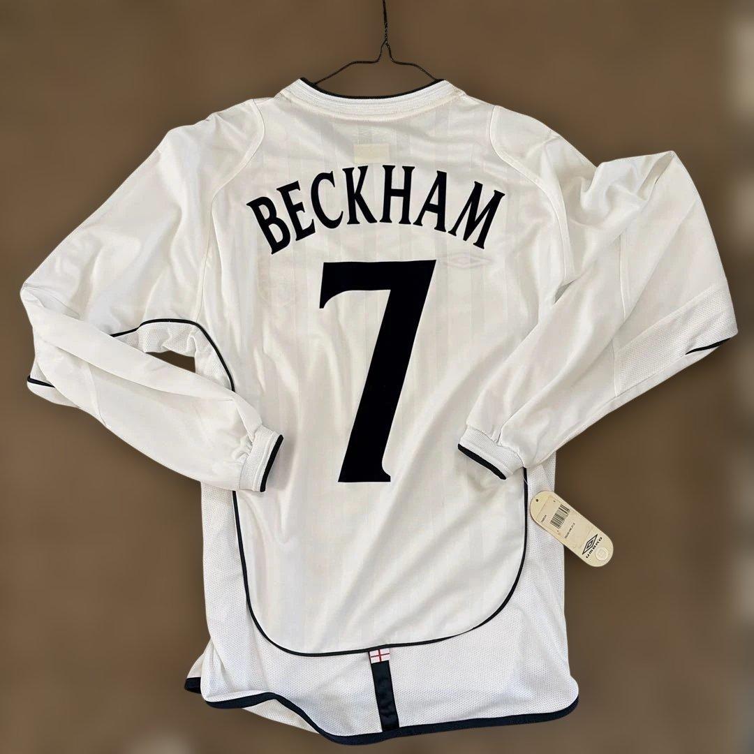 UMBRO イングランド ホームジャージ Sサイズ ベッカム 7
