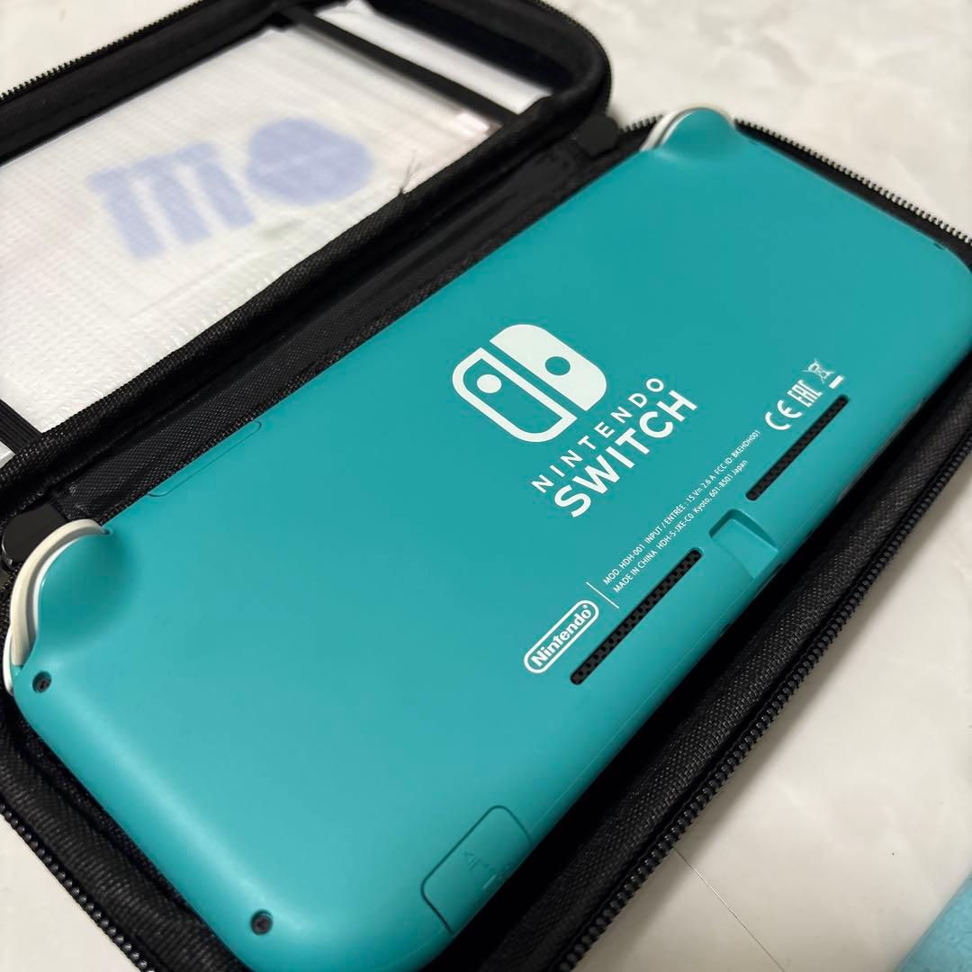 Nintendo Switch Lite ターコイズ　ソフト入り