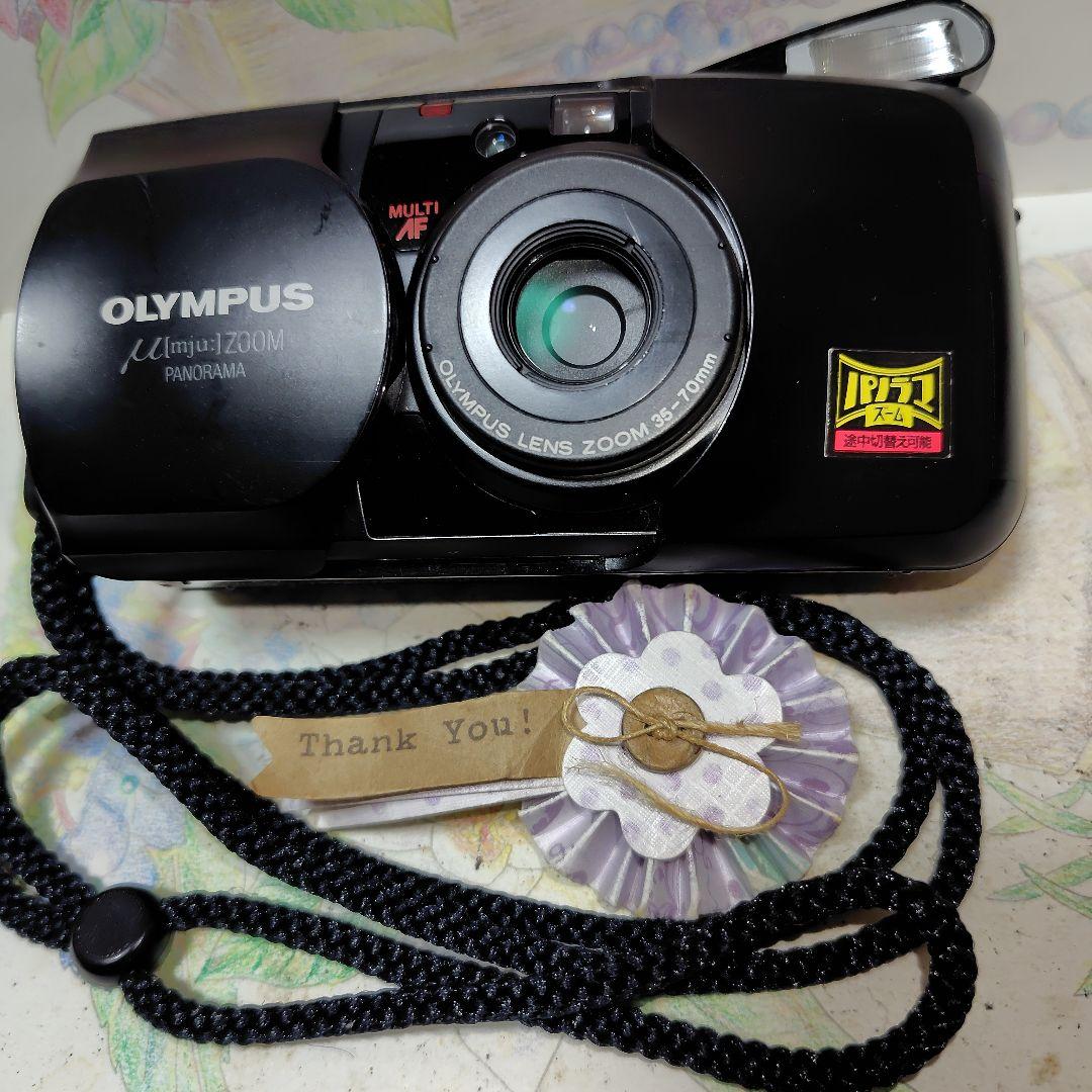 ☆☆極上美品❕完動品☆☆ OLYMPUS μ[mju:] ZOOM パノラマ