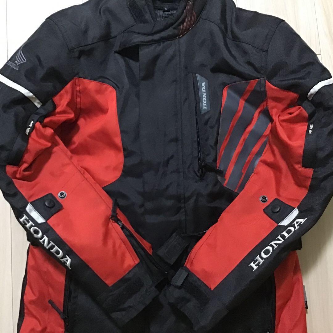 【祝 超メルカリ市】 HONDA ライディングジャケット M 全プロテクター付