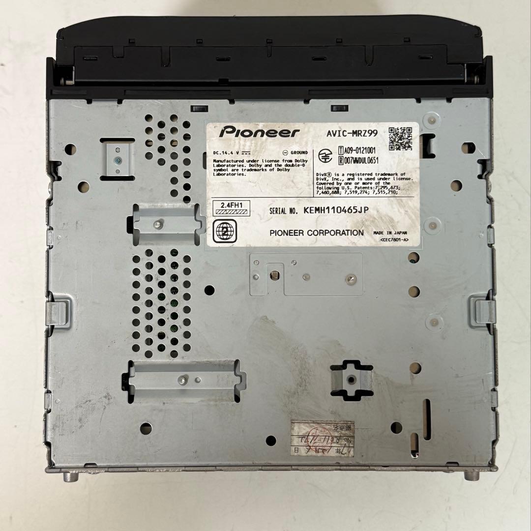 Carrozzeria カロッシリアAVIC-MRZ99 カーナビ2010年