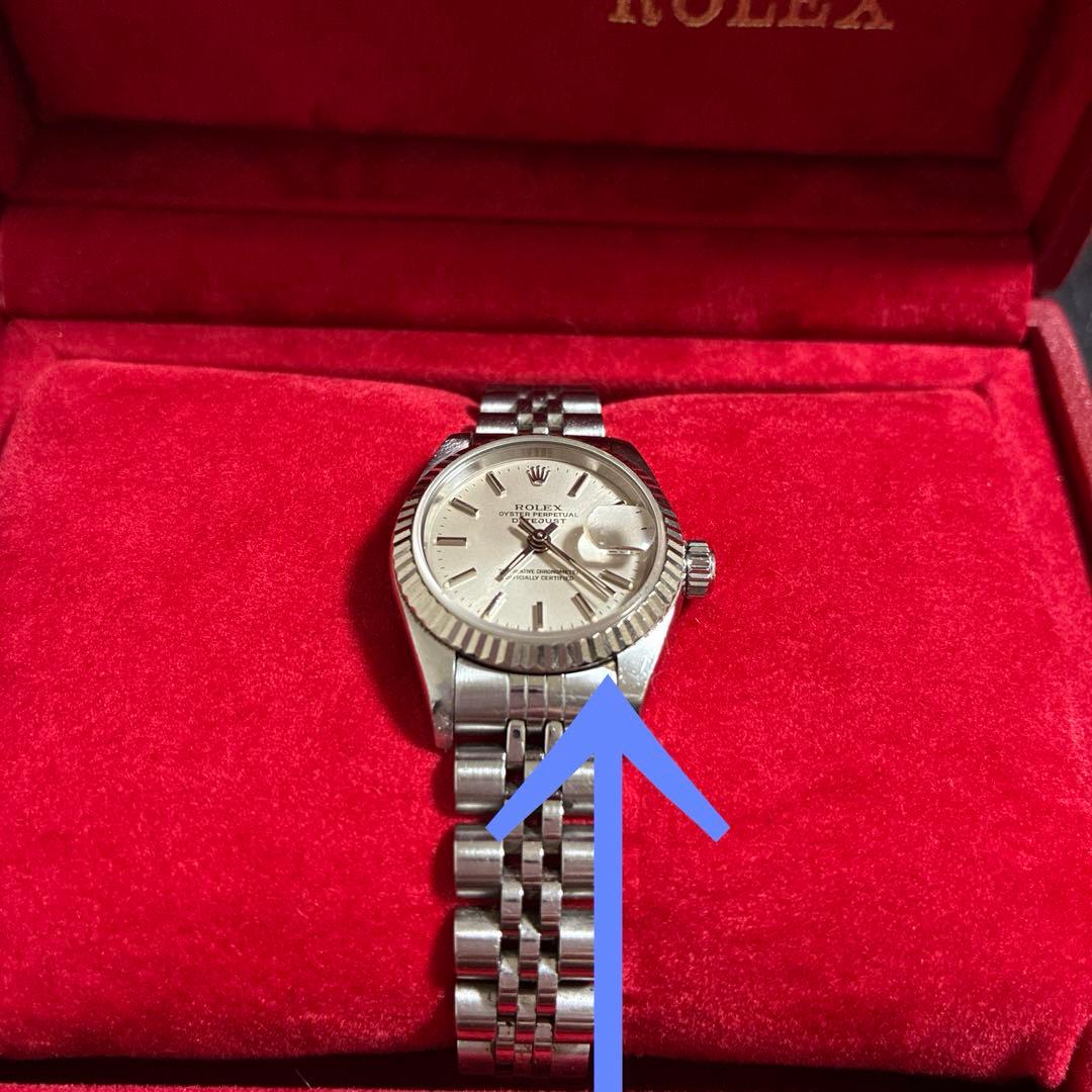 ROLEXロレックス　レディース　オイスターパーペチュアルデイトジャスト自動巻