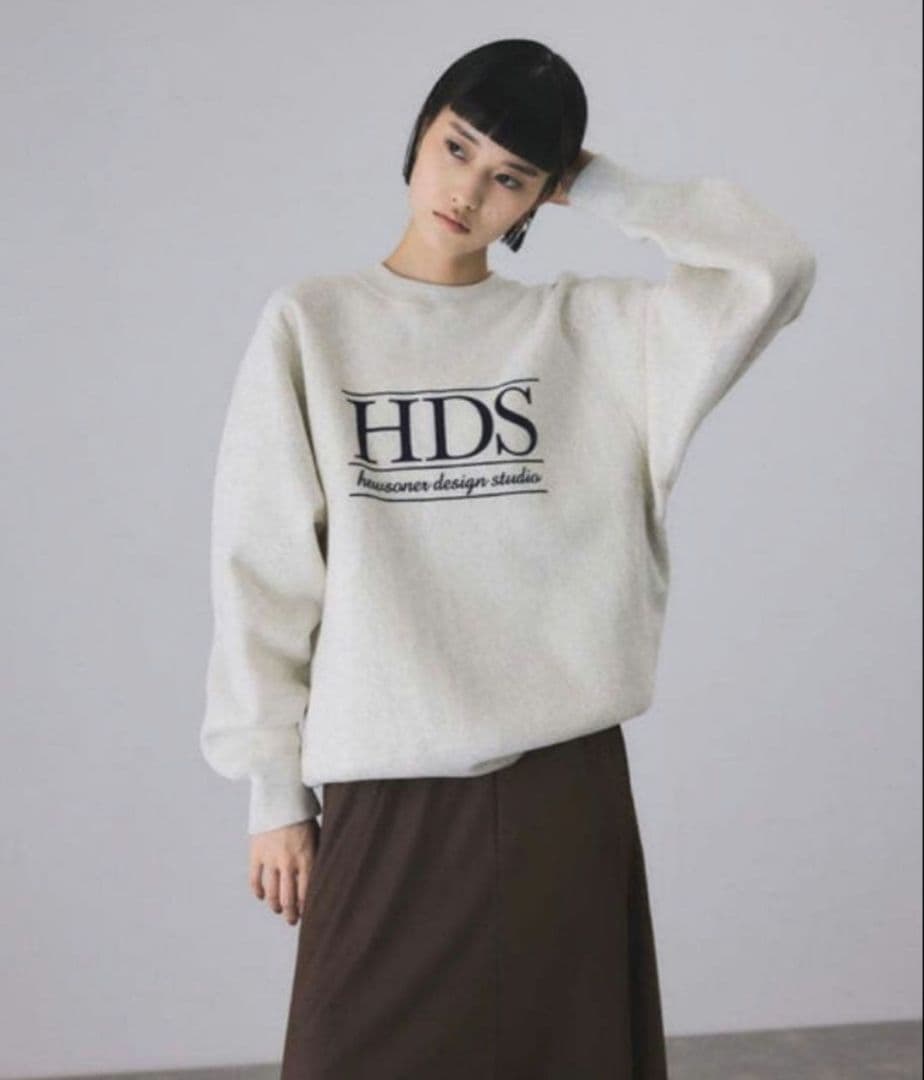 Champion ADAM ET ROPE　別注 ロゴスウェット　アダムエロペ