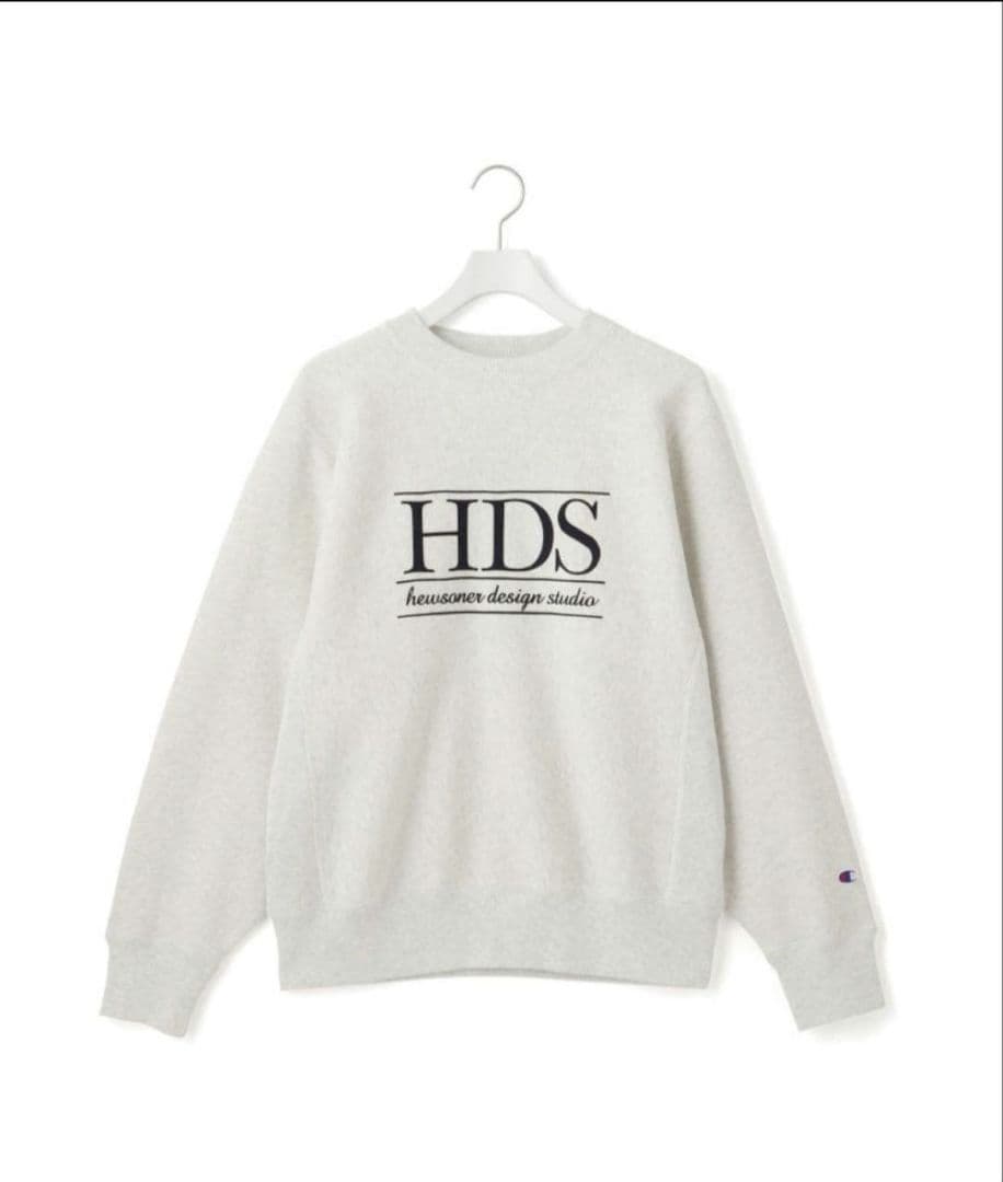 Champion ADAM ET ROPE　別注 ロゴスウェット　アダムエロペ