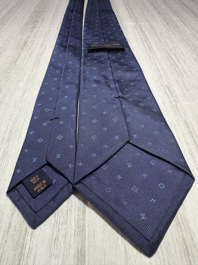 【破格品】LOUIS VUITTON ルイヴィトン ネクタイ モノグラム 8cm