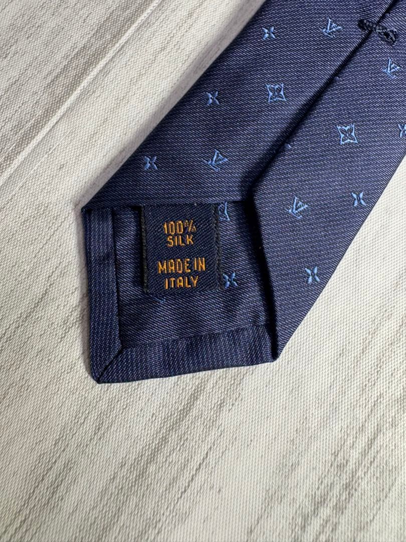 【破格品】LOUIS VUITTON ルイヴィトン ネクタイ モノグラム 8cm
