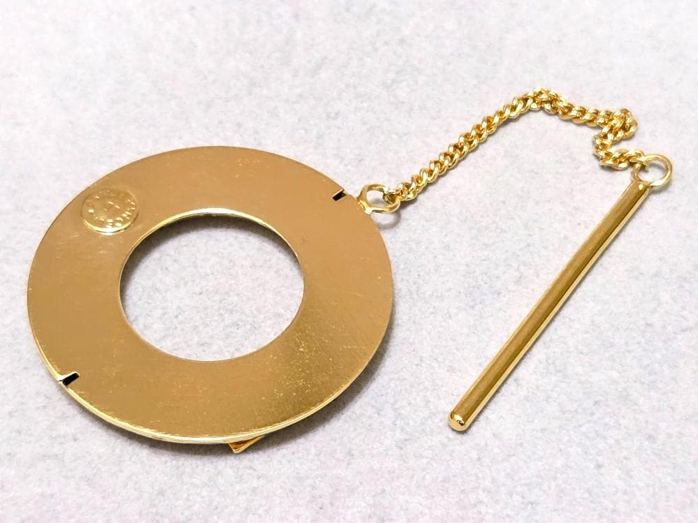 CELINE セリーヌ　CELINEロゴ　スカーフリング　箱付き　43178