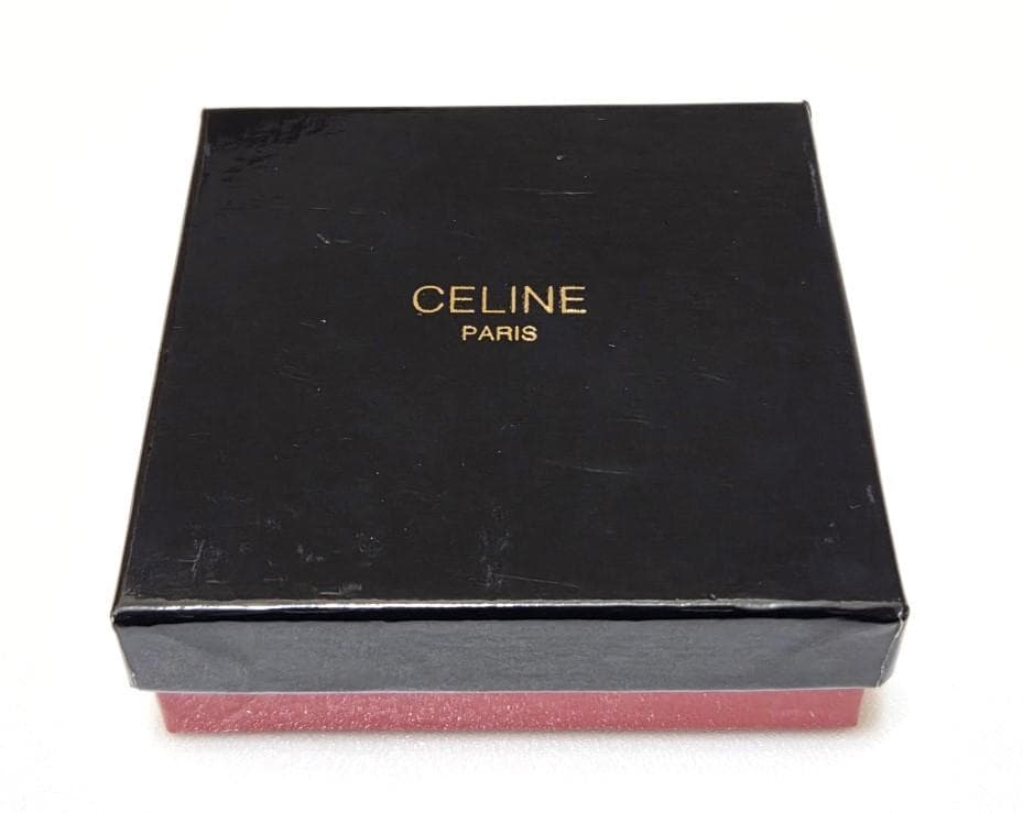 CELINE セリーヌ　CELINEロゴ　スカーフリング　箱付き　43178