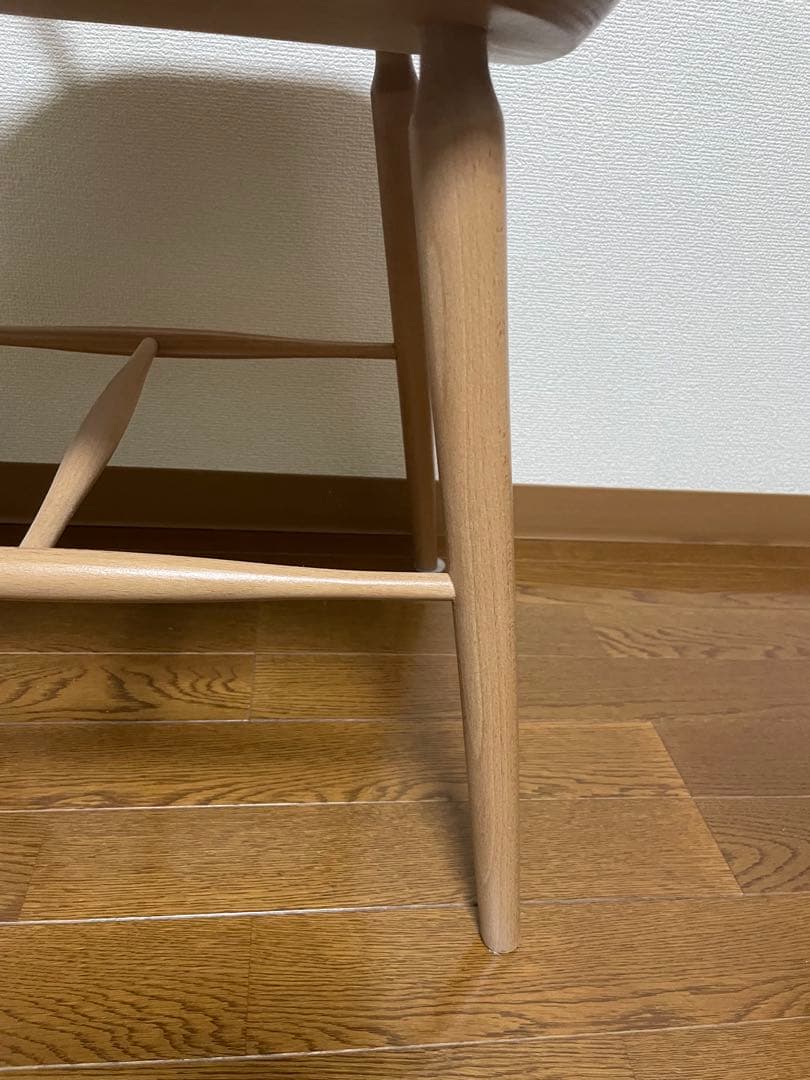 美品　unico ウニコ　KOTONA コトナ　ハイバックチェア　ナチュラル