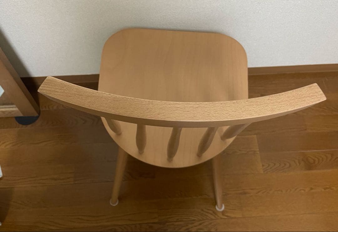 美品　unico ウニコ　KOTONA コトナ　ハイバックチェア　ナチュラル