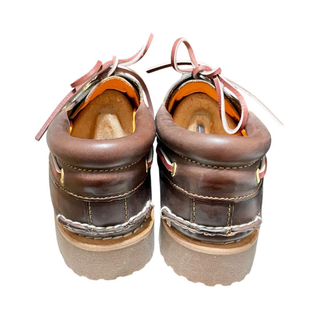 【新品】【未使用】27cm ティンバーランド 3eye モカシン ブラウン