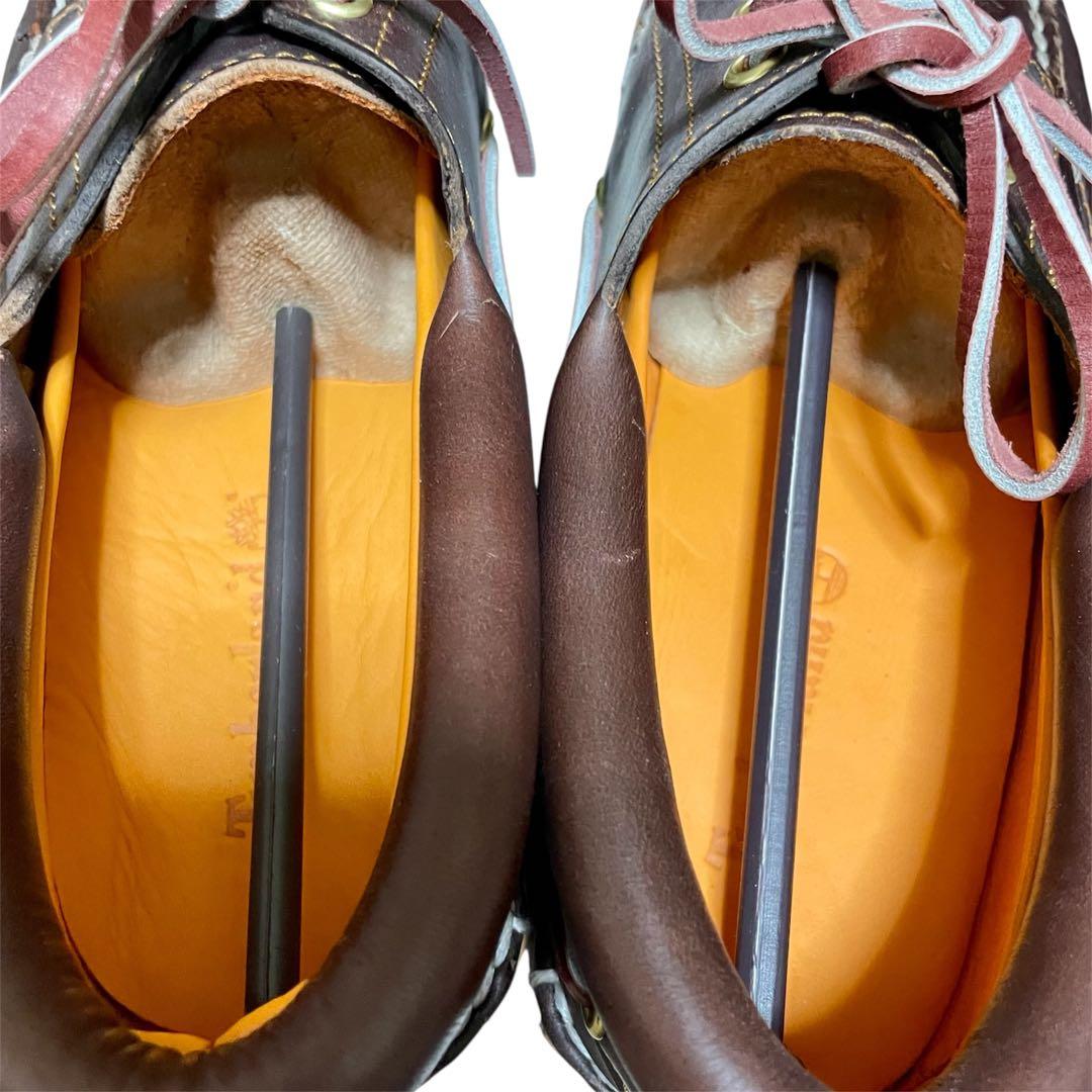 【新品】【未使用】27cm ティンバーランド 3eye モカシン ブラウン