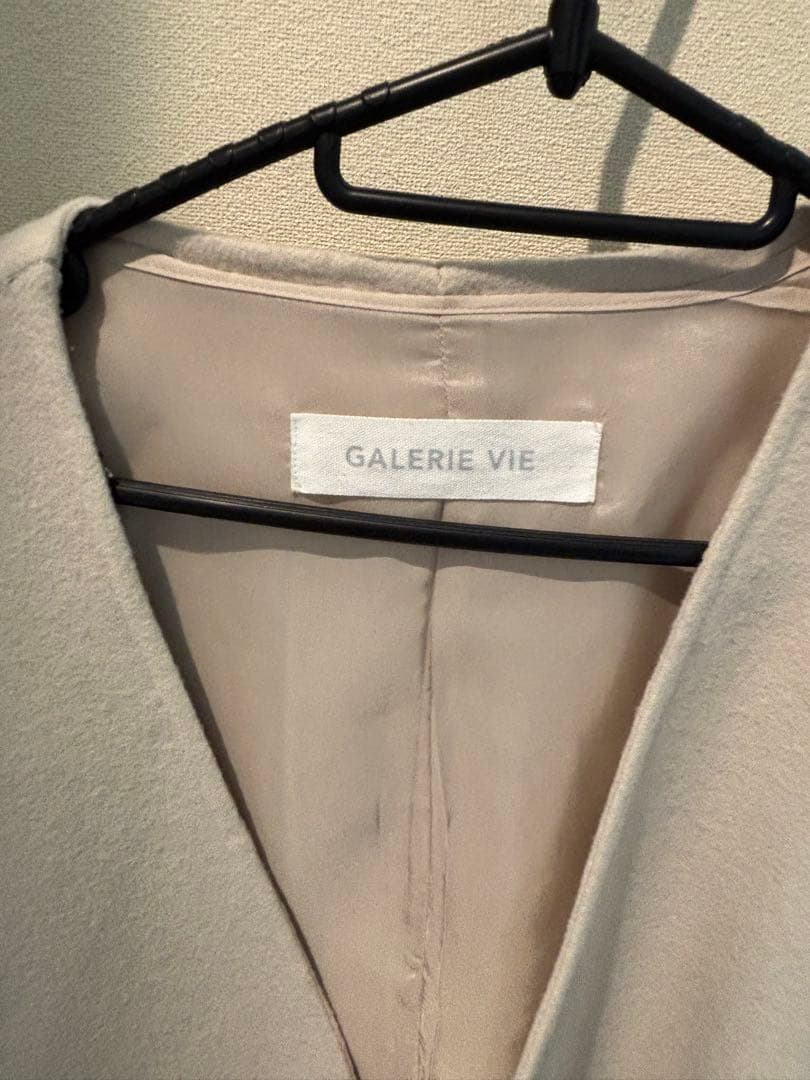 GALERIE VIE ベージュ チェスターコート 36