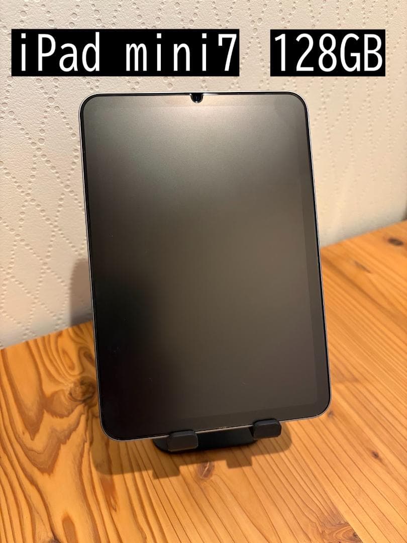 iPad mini　第7世代　128GB スペースグレー 本体＋カバー