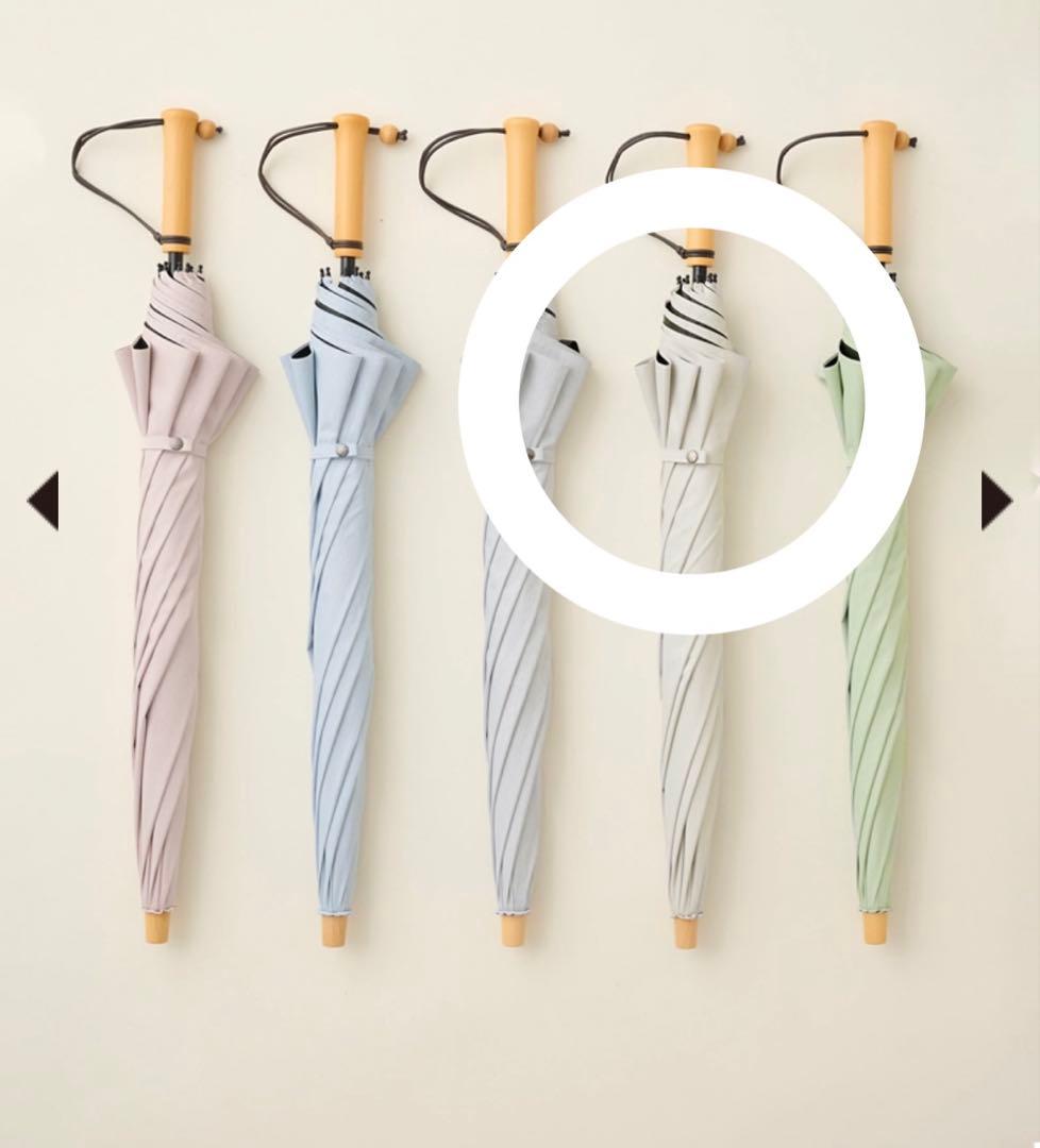 即日発送可能✨️タグ無し 新品 サンバリア 100 折りたたみ日傘 アイボリー