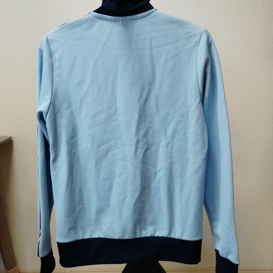 adidasトラックジャケット水色/紺　S　 新品未使用品　正規品