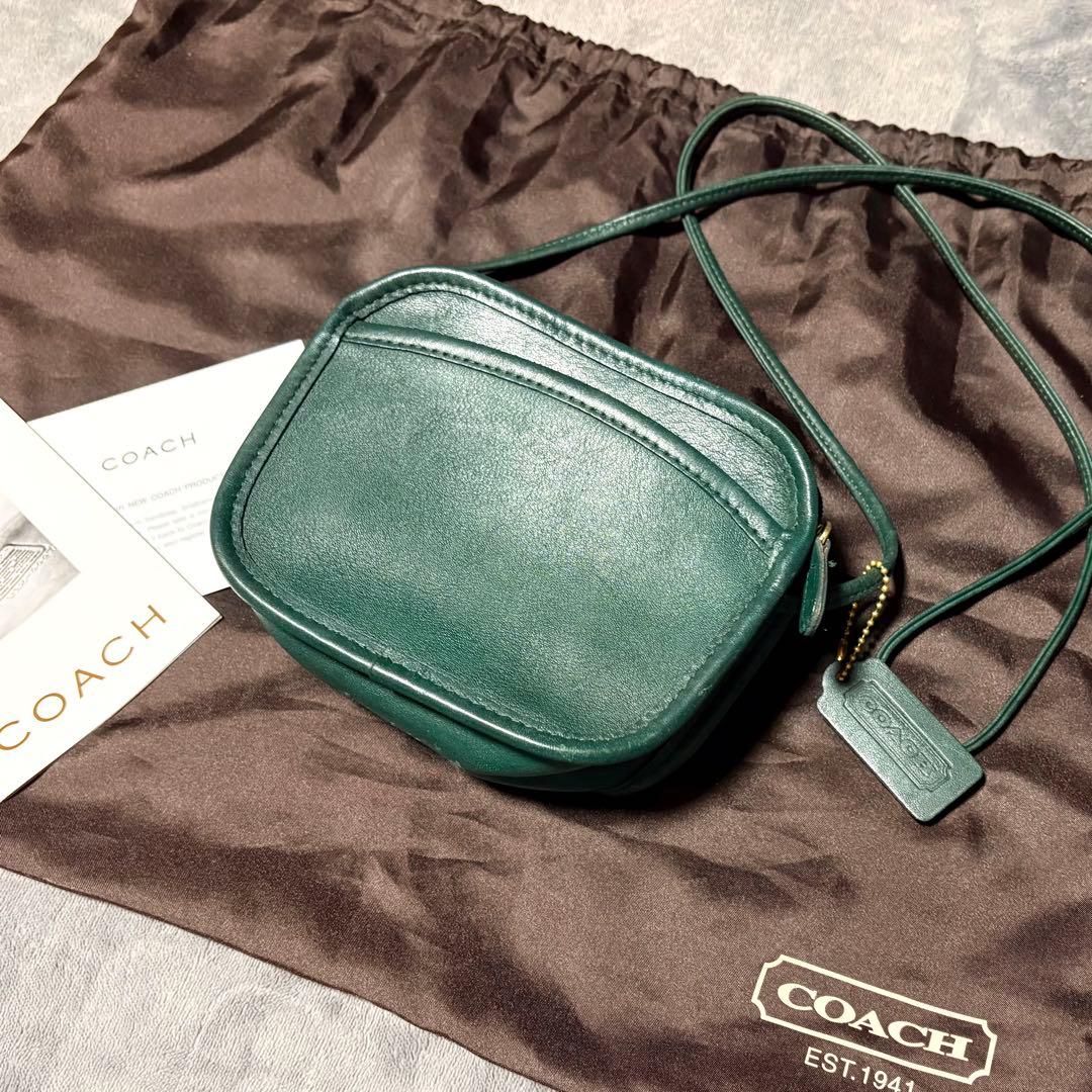【激レア/美品】COACH オールドコーチ ショルダーバッグ USA製 9935
