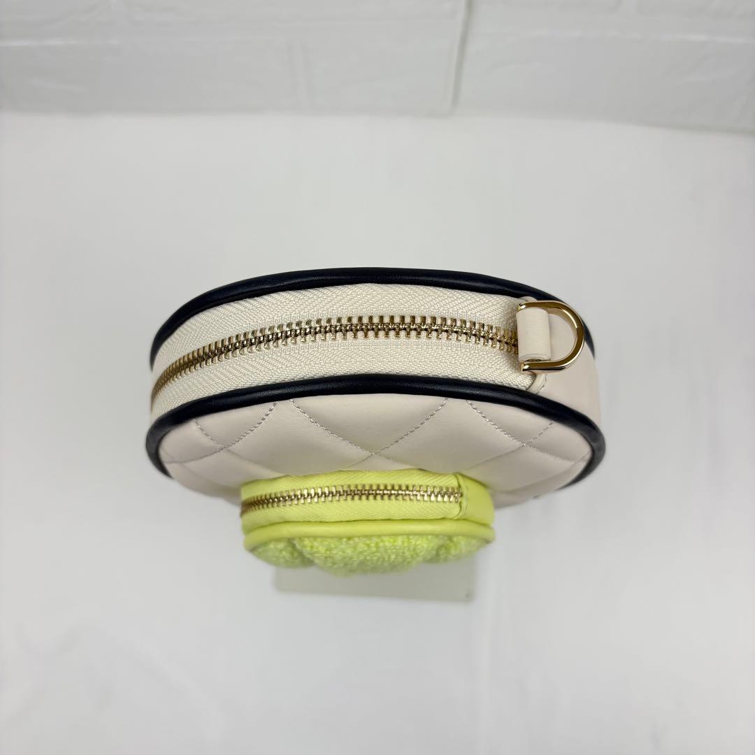 美品 ケイトスペード ショルダーバッグ テニスラケット クロスボディ 3D