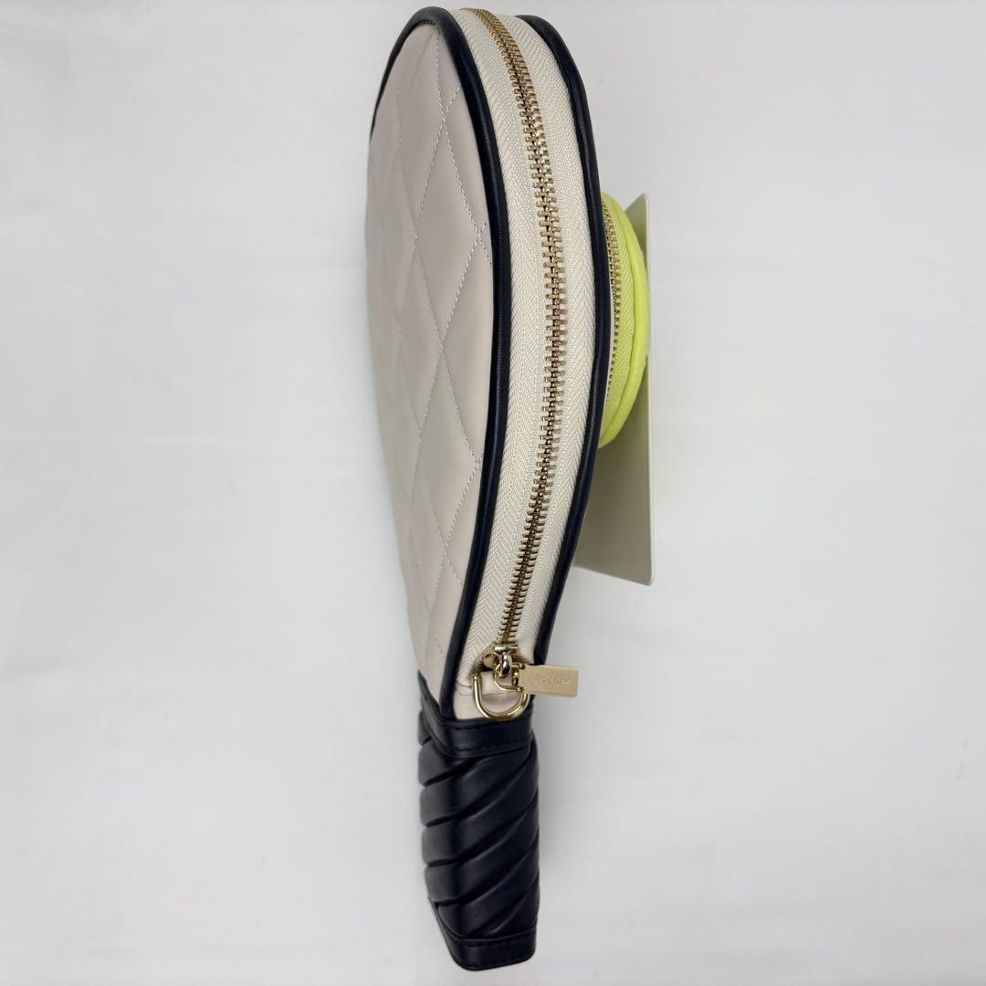 美品 ケイトスペード ショルダーバッグ テニスラケット クロスボディ 3D