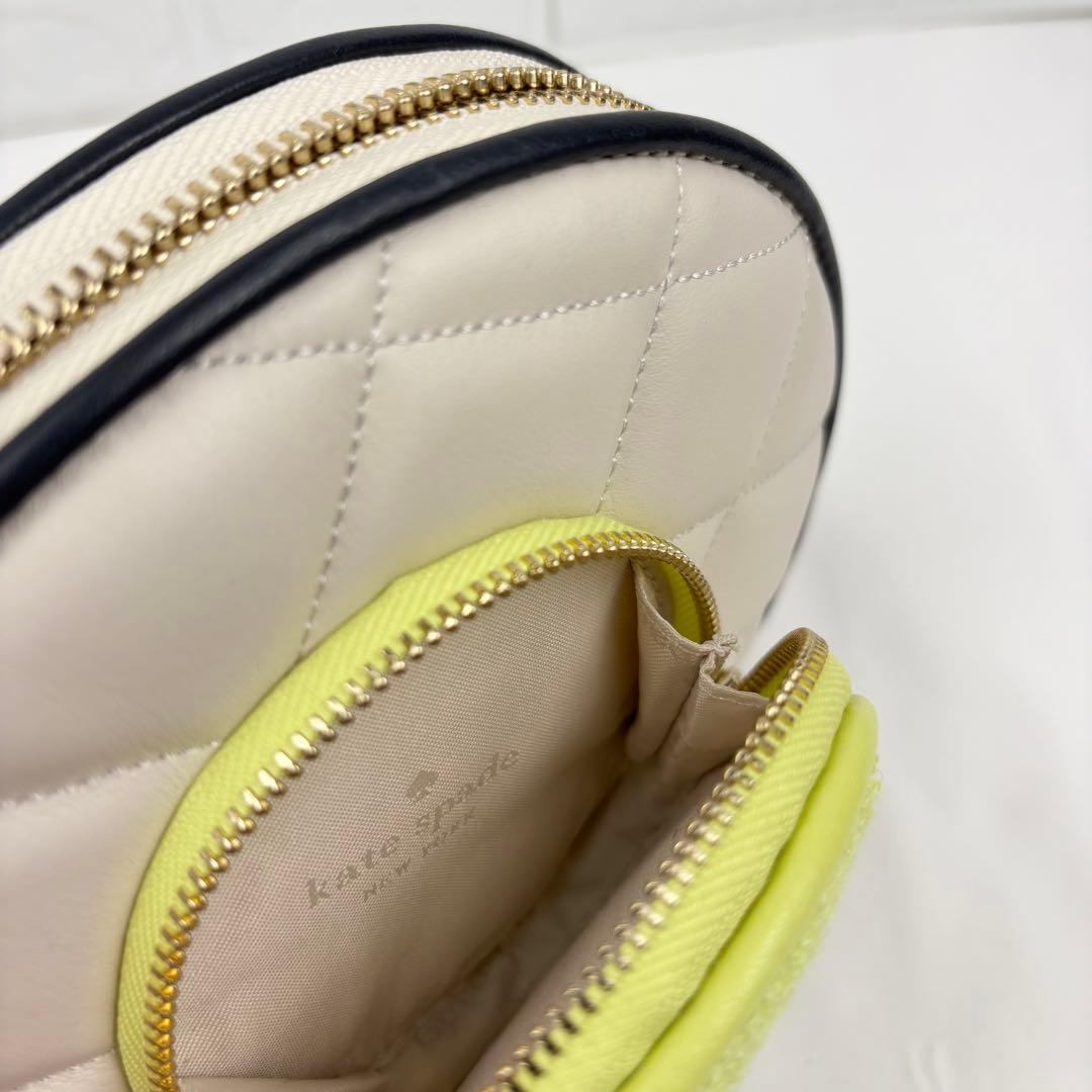 美品 ケイトスペード ショルダーバッグ テニスラケット クロスボディ 3D