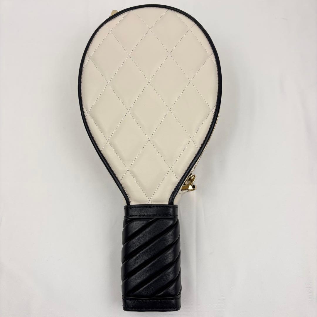 美品 ケイトスペード ショルダーバッグ テニスラケット クロスボディ 3D