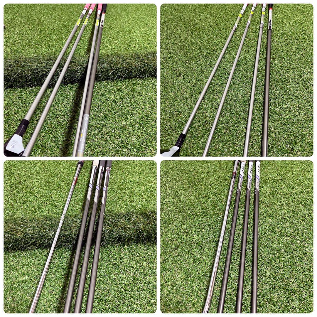 美品 新品ドライバー 付TaylorMade高級レディースゴルフクラブ8本セット