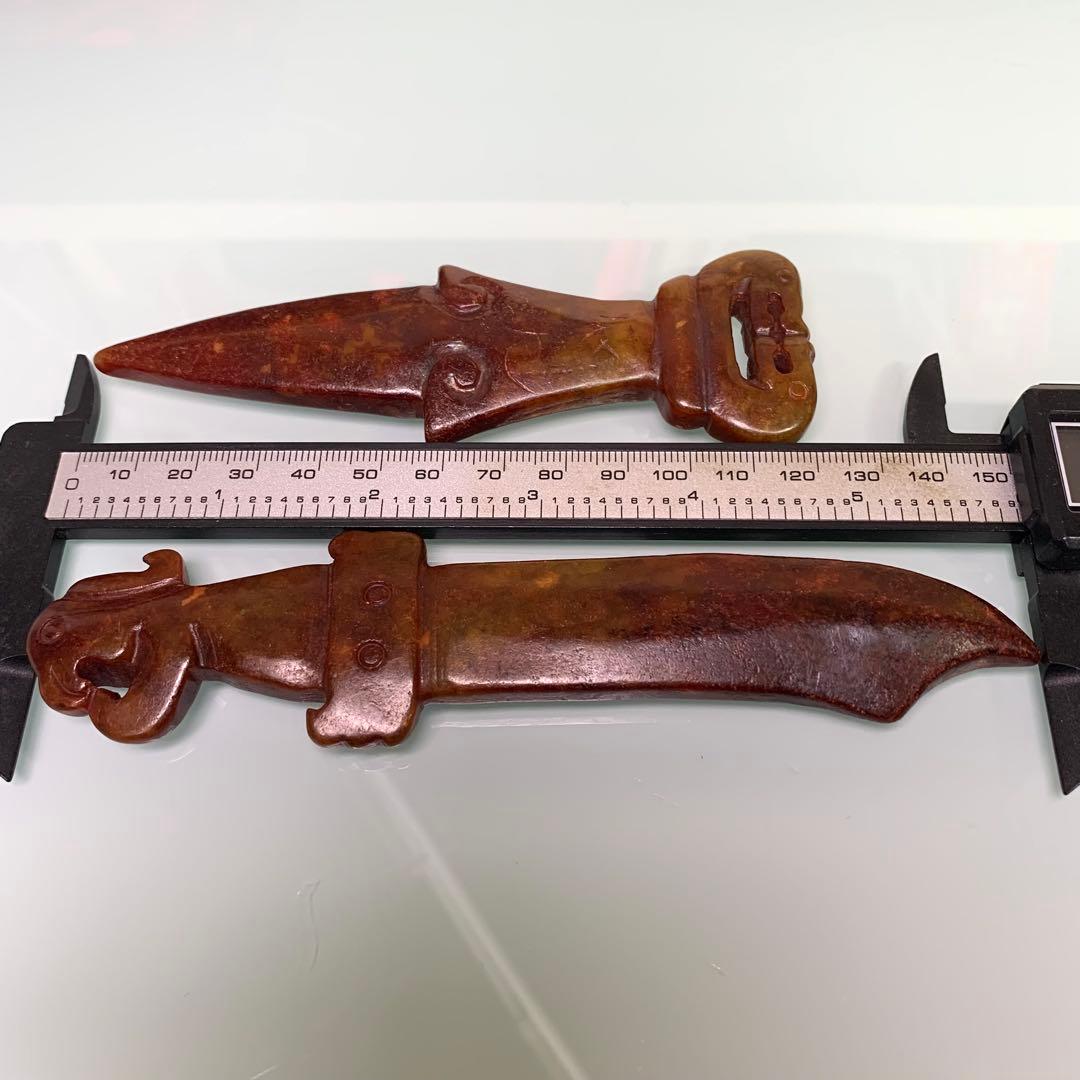 旧蔵時代物文房具　万年の歳月が育んだ 魂の結晶高古玉 天然玉石　文鎮レア本物保証