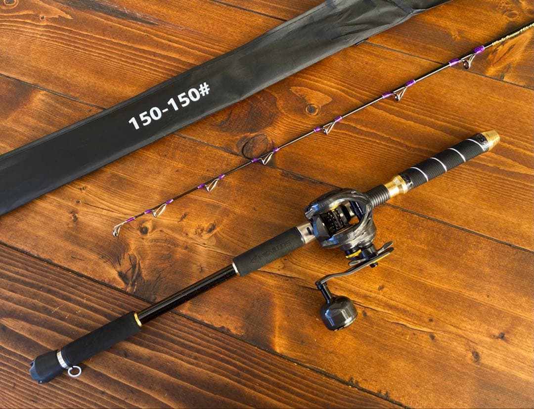 ジギングロッド　S502 スロージギング　5ft ベイトタックル　カーボンロッド