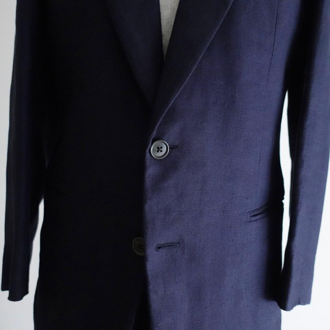 【イタリア製】80s GIANFRANCO FERRE リネン　セットアップ