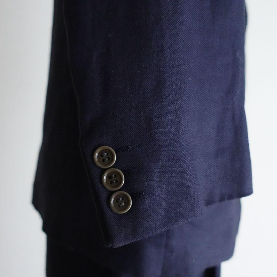 【イタリア製】80s GIANFRANCO FERRE リネン　セットアップ