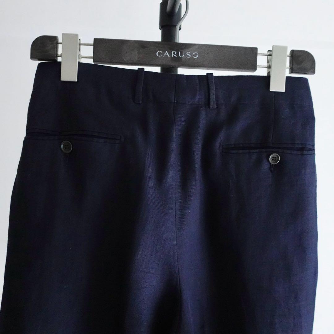 【イタリア製】80s GIANFRANCO FERRE リネン　セットアップ