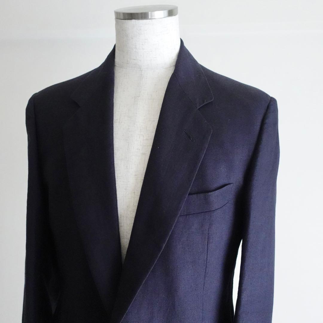 【イタリア製】80s GIANFRANCO FERRE リネン　セットアップ