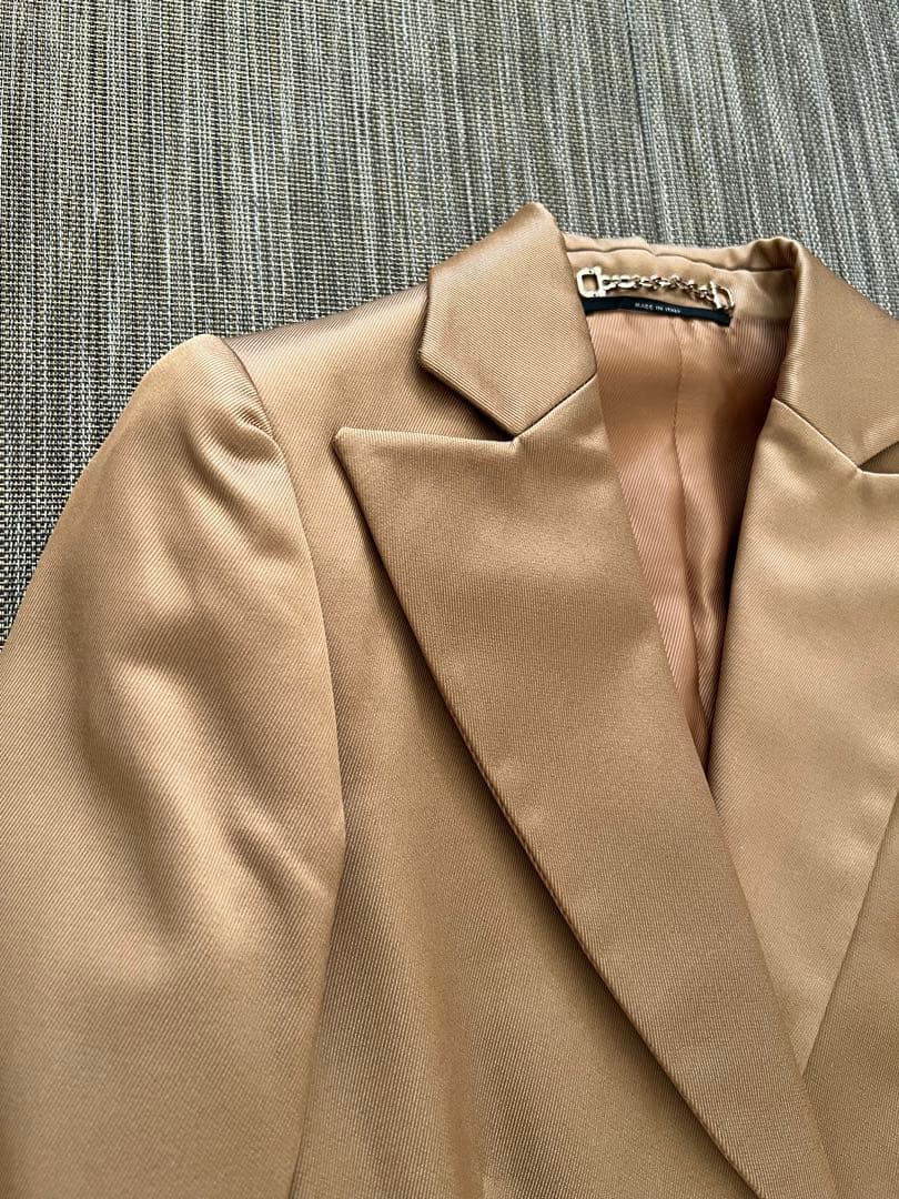 試着のみ★GUCCI★シルク混テーラードジャケット★36