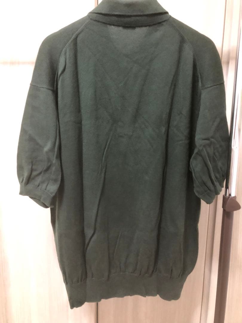 A.PRESSE / アプレッセ 22SS コットンニット半袖ポロシャツ