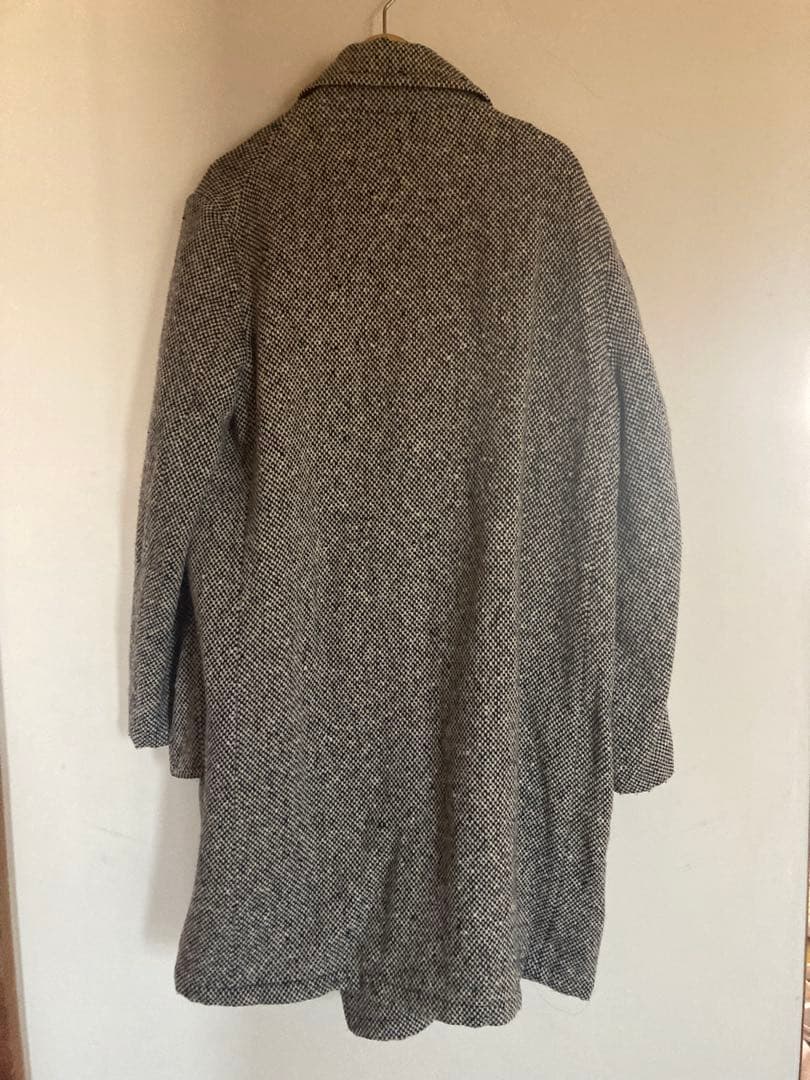 LIMI ツイード ダブルブレスト コート