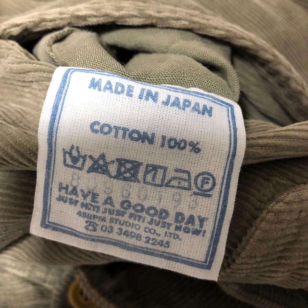 良品　45R 12ウェルコーデュロイの908ジョッパン ジョガーパンツ　2