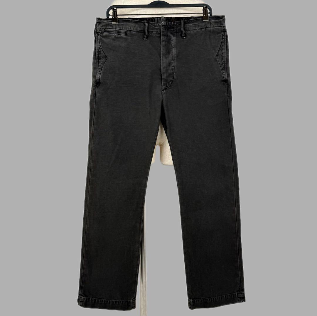 パンツ DOUBLE RL RRL w34 OFFICERS CHINO TROUSER