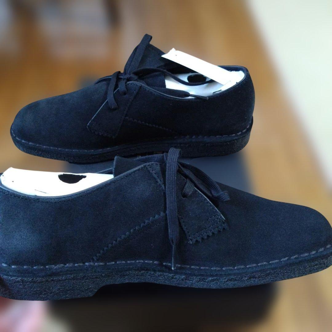 新品ユナイテッドアローズ別注 クラークスオリジナルス デザートカーン ブラック