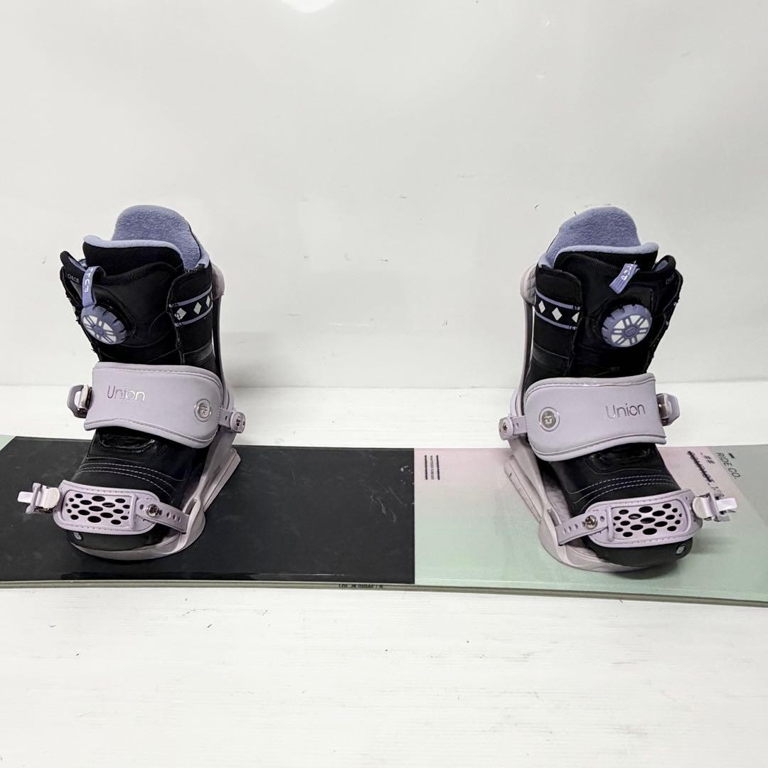 2点セット　ケース付　ブーツ無し　BURTON RIDE UNION レディース