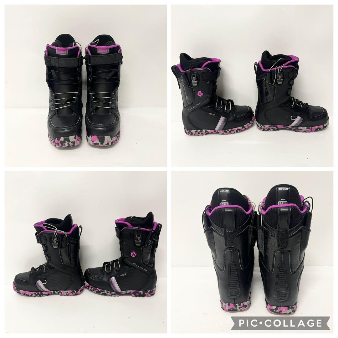 2点セット　ケース付　ブーツ無し　BURTON RIDE UNION レディース