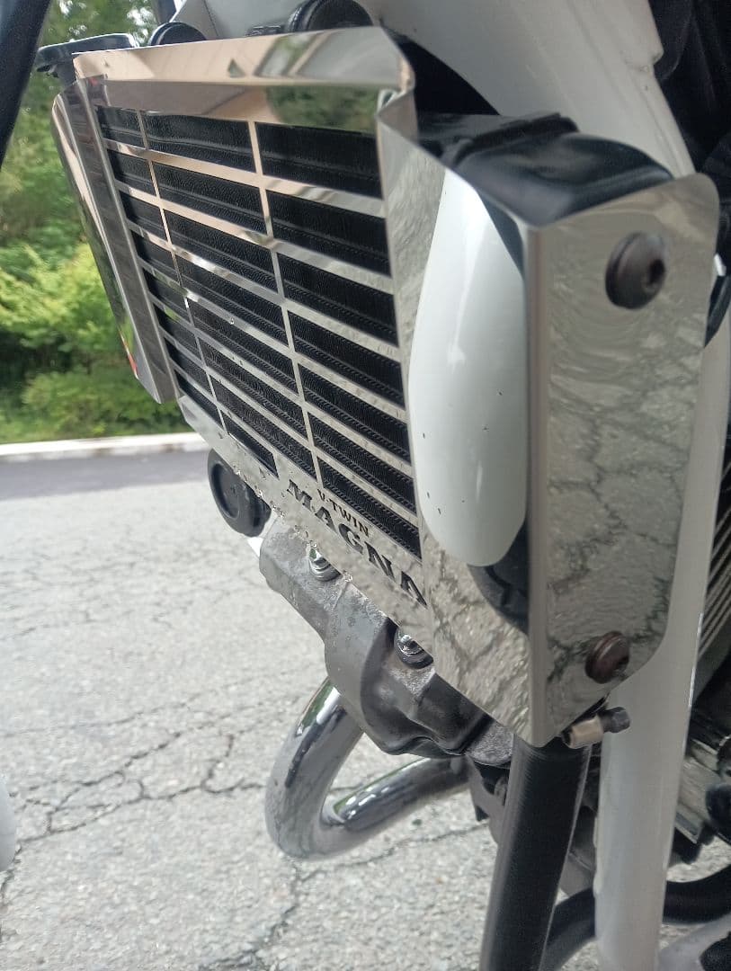 マグナ250　ラジエターカバー　新品