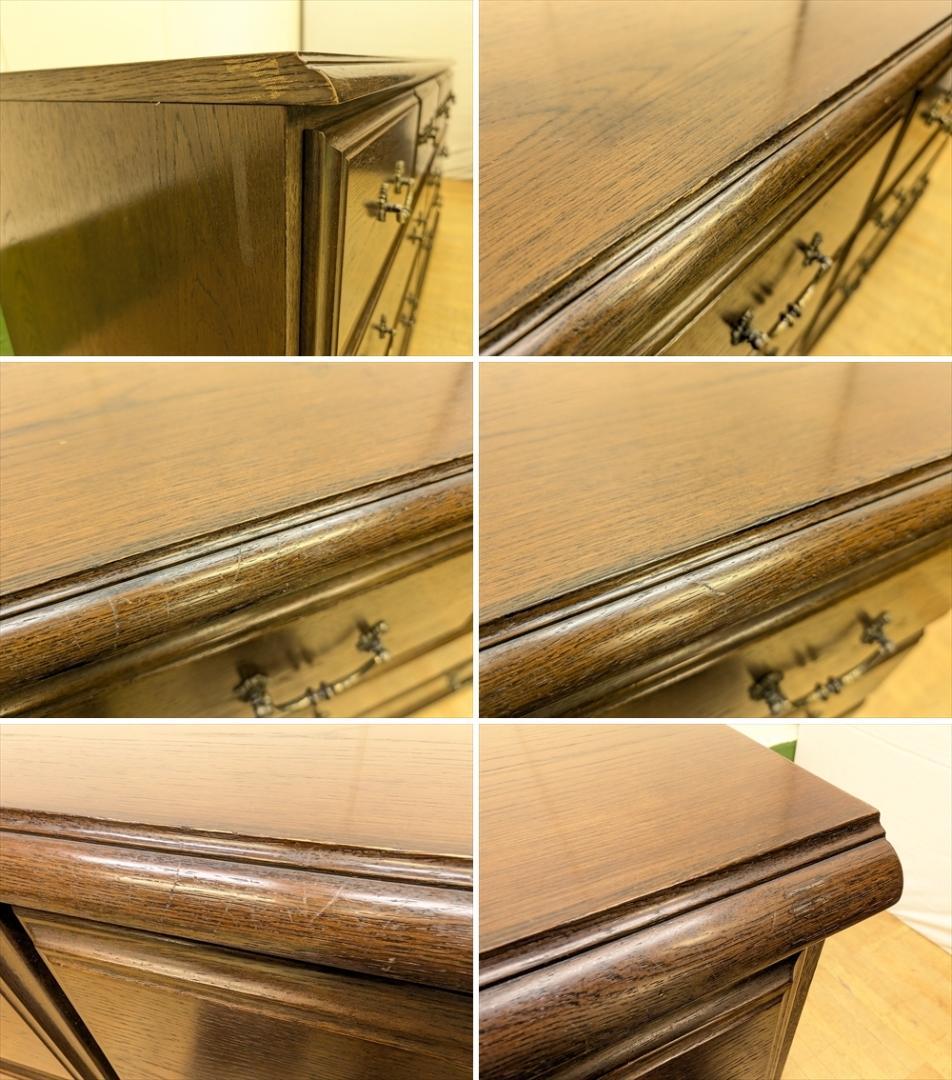 ドマーニ　カリモク　クイーンズライフ　ワイドチェスト　箪笥　タンス　ドロワー