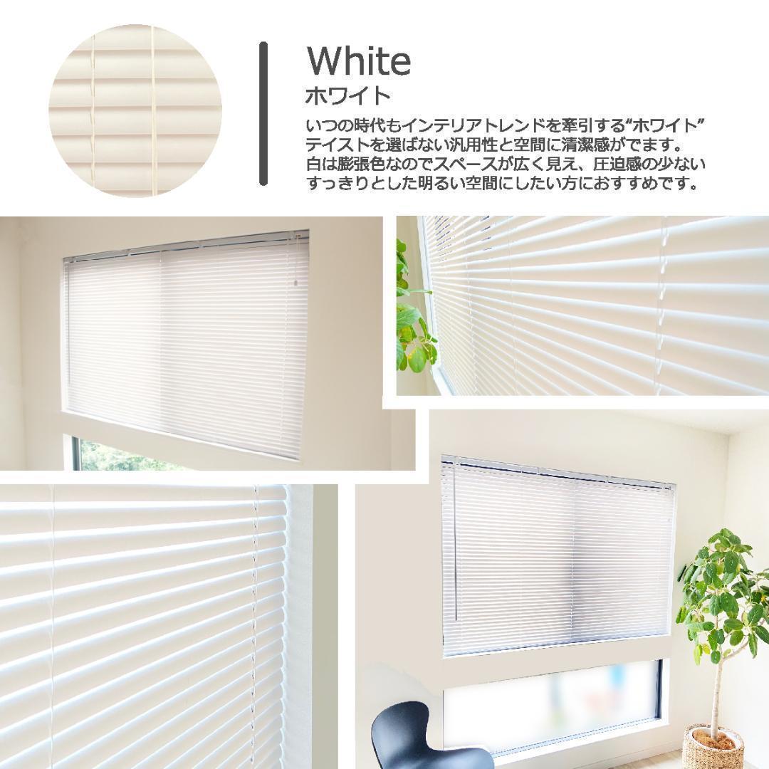断捨離 PVCブラインド 羽根幅25mm 幅160cm×高さ173cm W