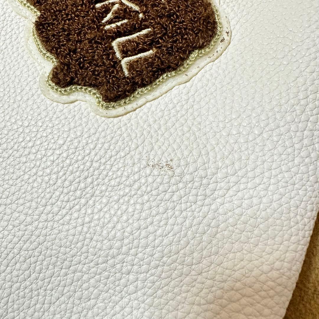 A BATHING APE エイプ レザー スタジャン 24AW